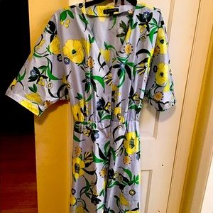 Macys size large.  Worn once.   Cool in the summer.